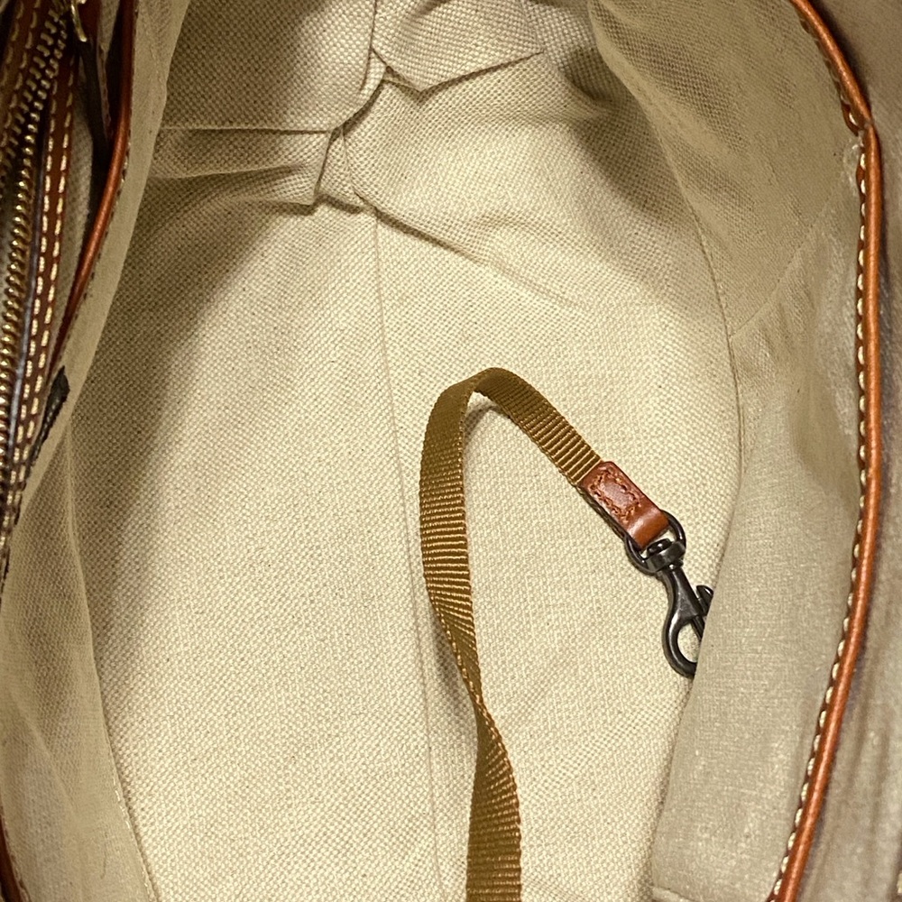 EUC Dooney & Bourke Pebble Grain Lg Black 30 Sac Hobo Shoulder Bag - Picture 8 of 12